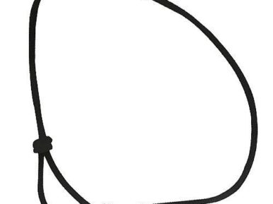 Necklace Adjustable negro