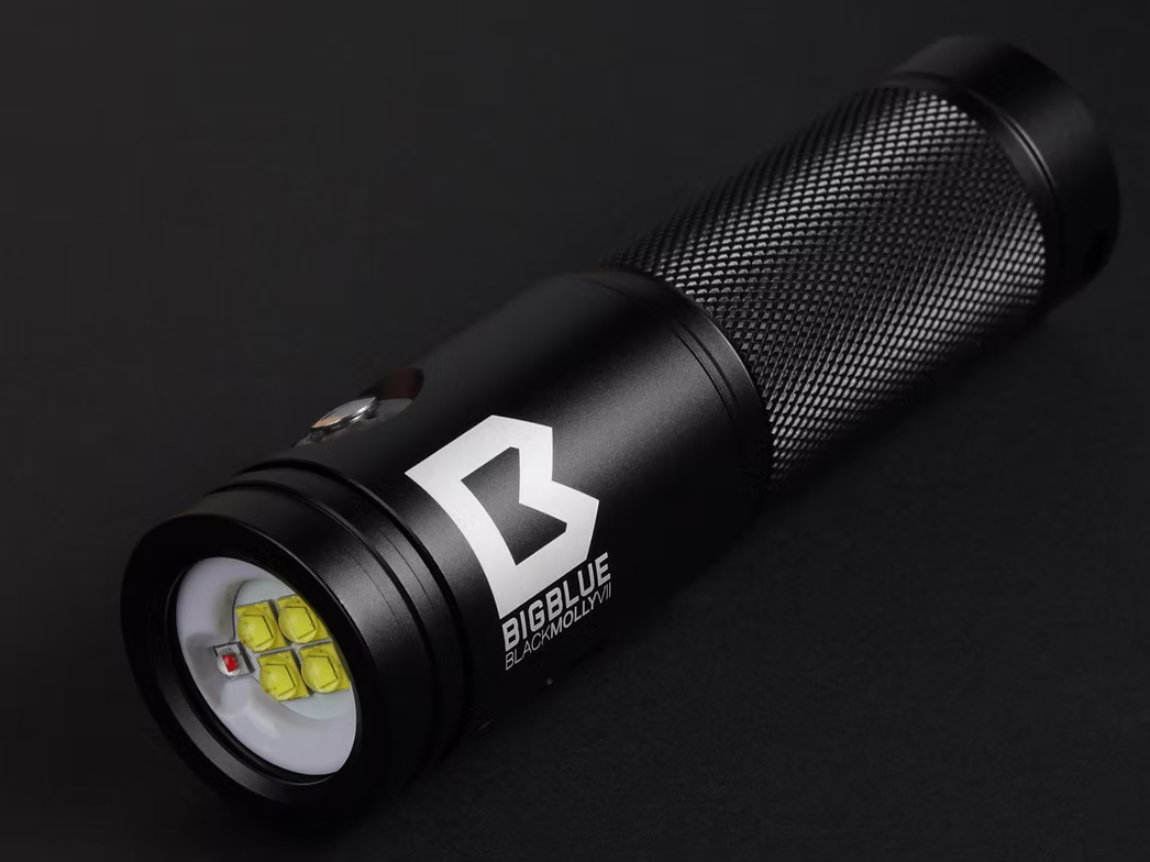 Bigblue Black Molly VII – Luz de foto y video submarino de 2900 lúmenes - Image 3