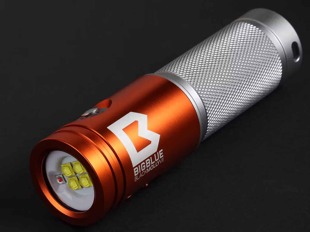 Bigblue Black Molly VII – Luz de foto y video submarino de 2900 lúmenes - Image 2