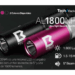 Bigblue AL1800NP II – Linterna de buceo compacta de 1800 lúmenes