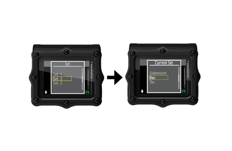 Shearwater Perdix 3: cómo funcionan los nuevos layouts y Setting Sets Shearwater Perdix 3: cómo funcionan los nuevos layouts y Setting Sets