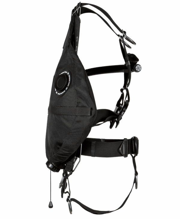 Vista lateral del sistema XDEEP STEALTH 2.0 REC
